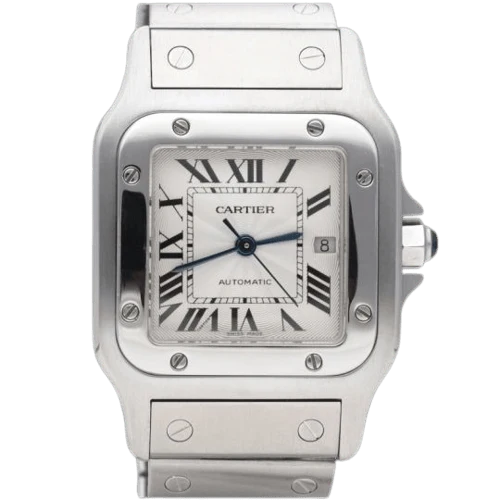 Cartier Santos Galbée - Steel watch