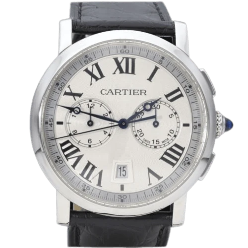Cartier Rotonde de Cartier - Steel chronograph watch