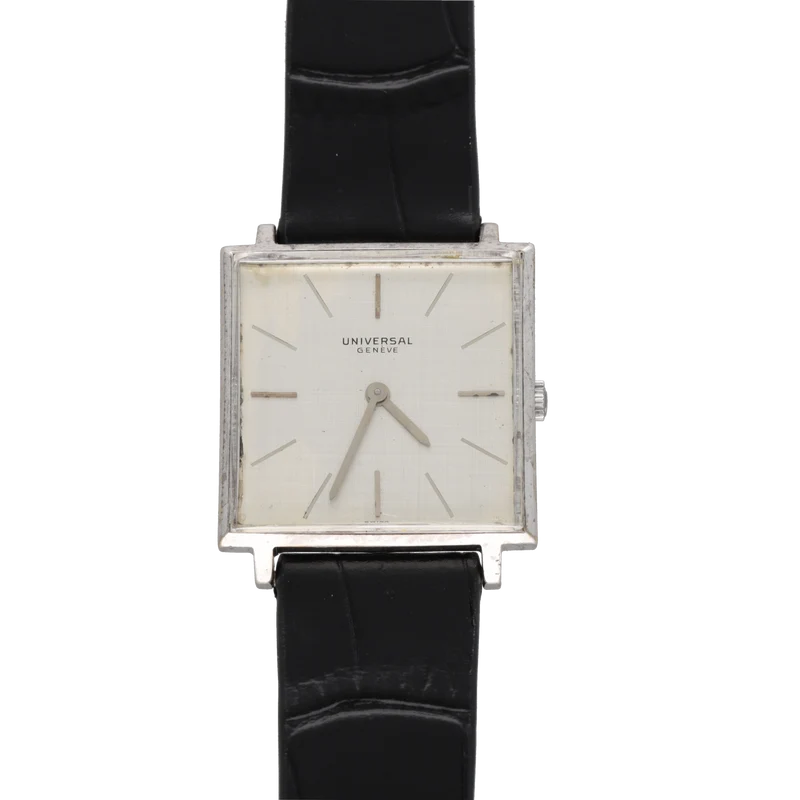 Universal Genève - Mechanical steel watch, 27 x 27 mm