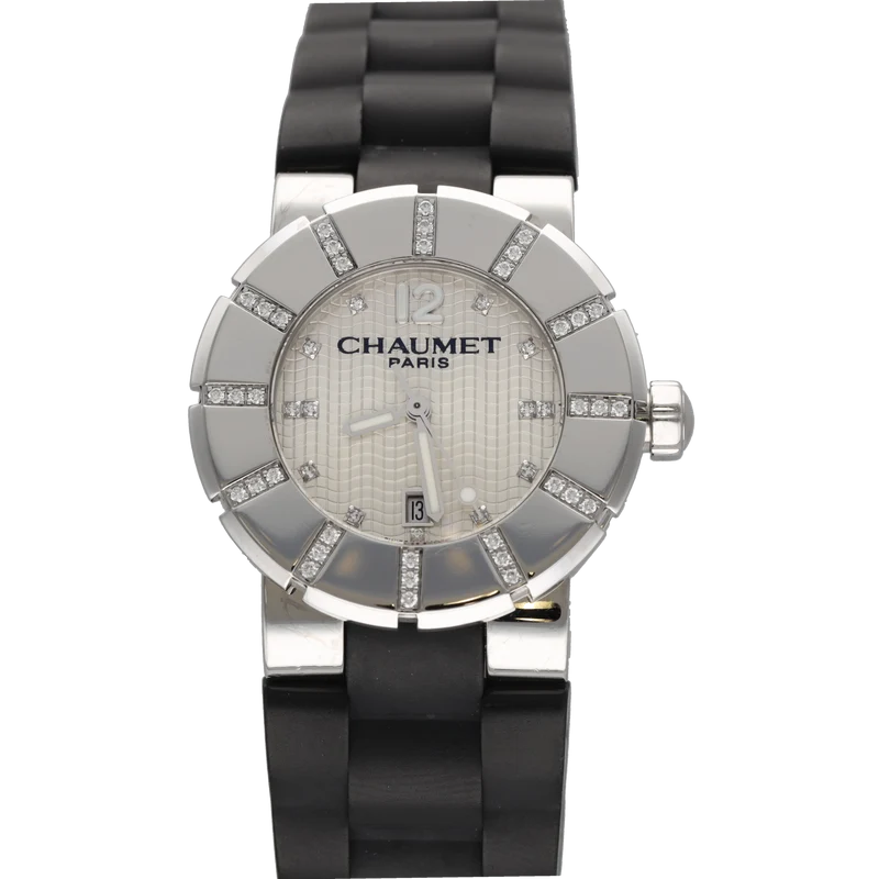 Chaumet Class One - Watch Ref 622C in steel and diamonds
