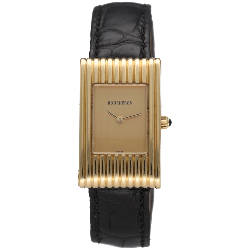 Boucheron Reflection - 18k yellow gold watch