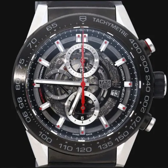 TAG Heuer Carrera - Montre Calibre Heuer 01 en acier
