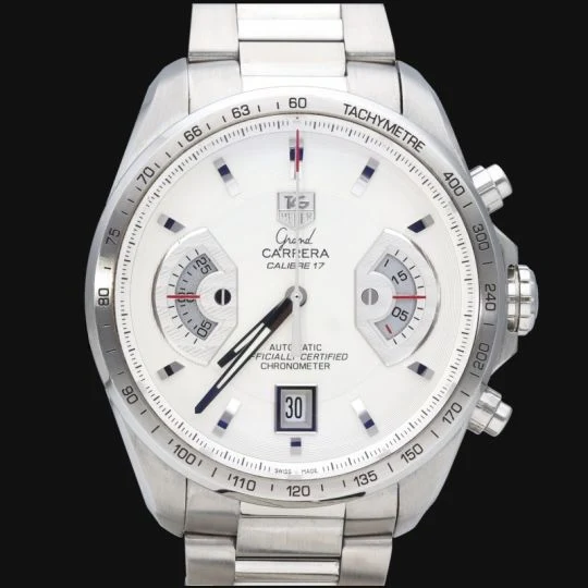 TAG Heuer Grand Carrera - Montre en acier