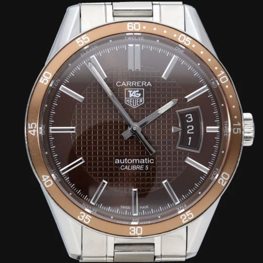 TAG Heuer Carrera - Montre Calibre 5 en acier