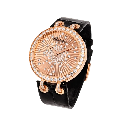 Chopard Xtravaganza - Rose gold and diamond watch