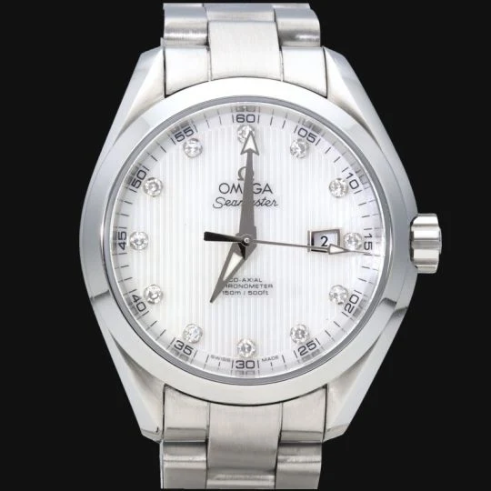Omega Seamaster Aqua Terra 150M - Steel and diamond watch