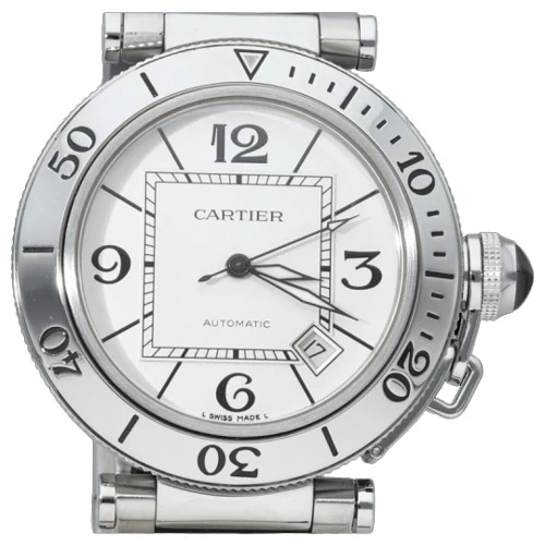 Cartier Pasha Seatimer - Steel watch