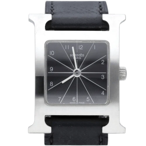 Hermès H hour - Steel watch
