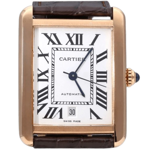 Cartier - Montre Tank Solo XL en or rose