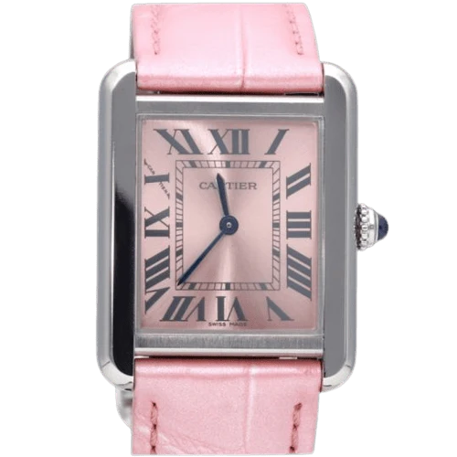 Cartier Tank Solo - Montre en cuir