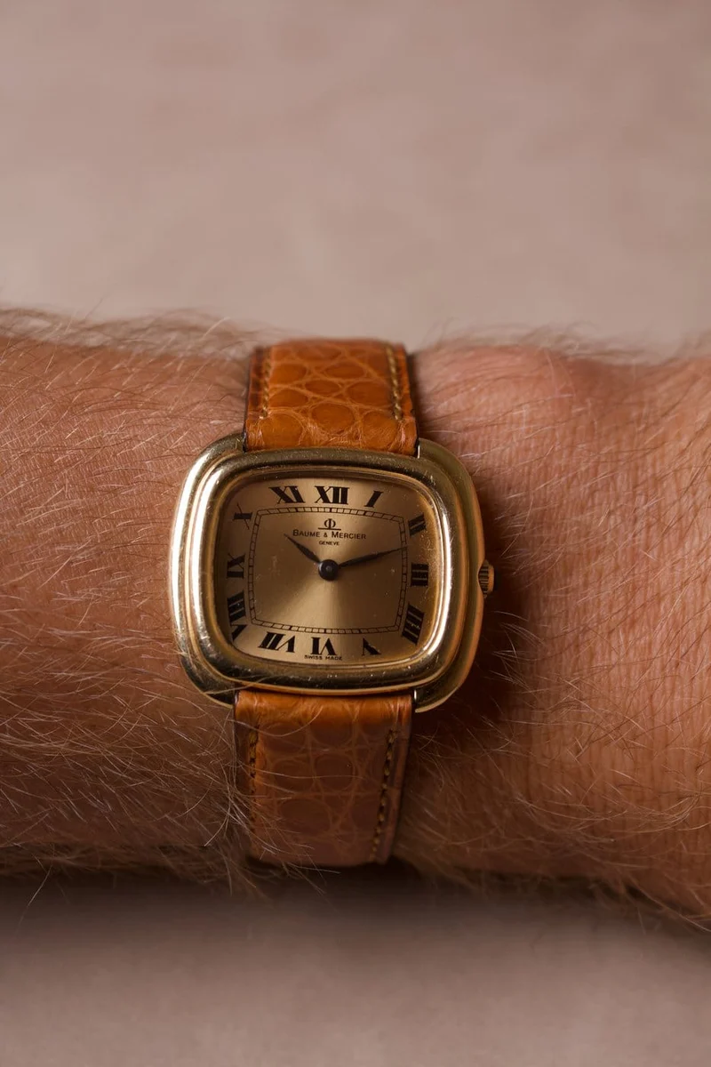 Baume & Mercier Gondole - 18 kt yellow gold watch
