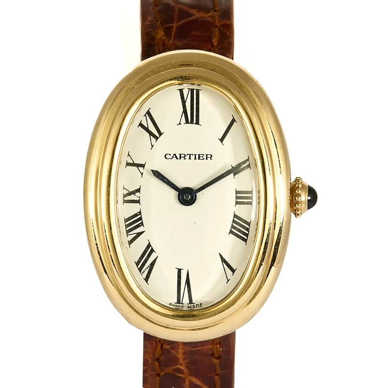 Cartier baignoire - Yellow gold watch
