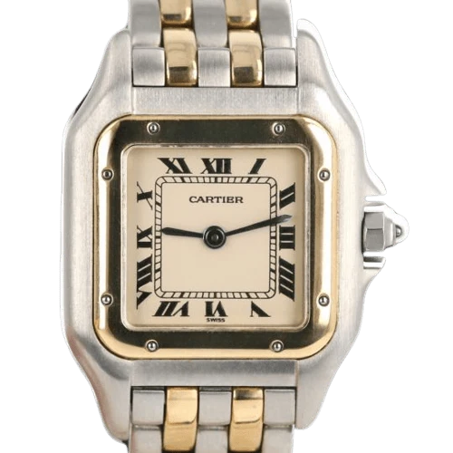 Cartier Panthère - Yellow gold and steel watch