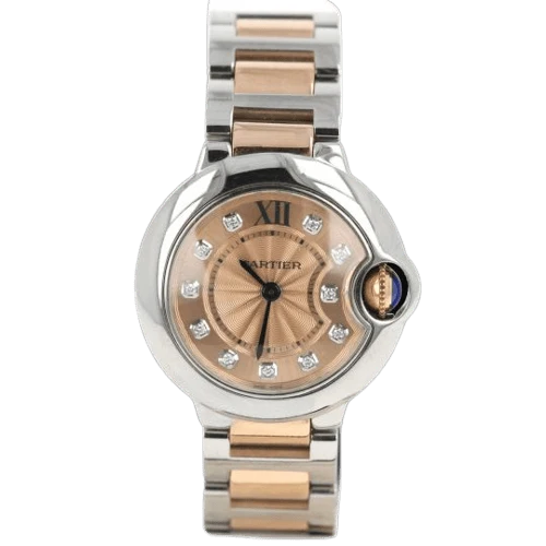 Cartier Ballon Bleu - Yellow gold and steel watch
