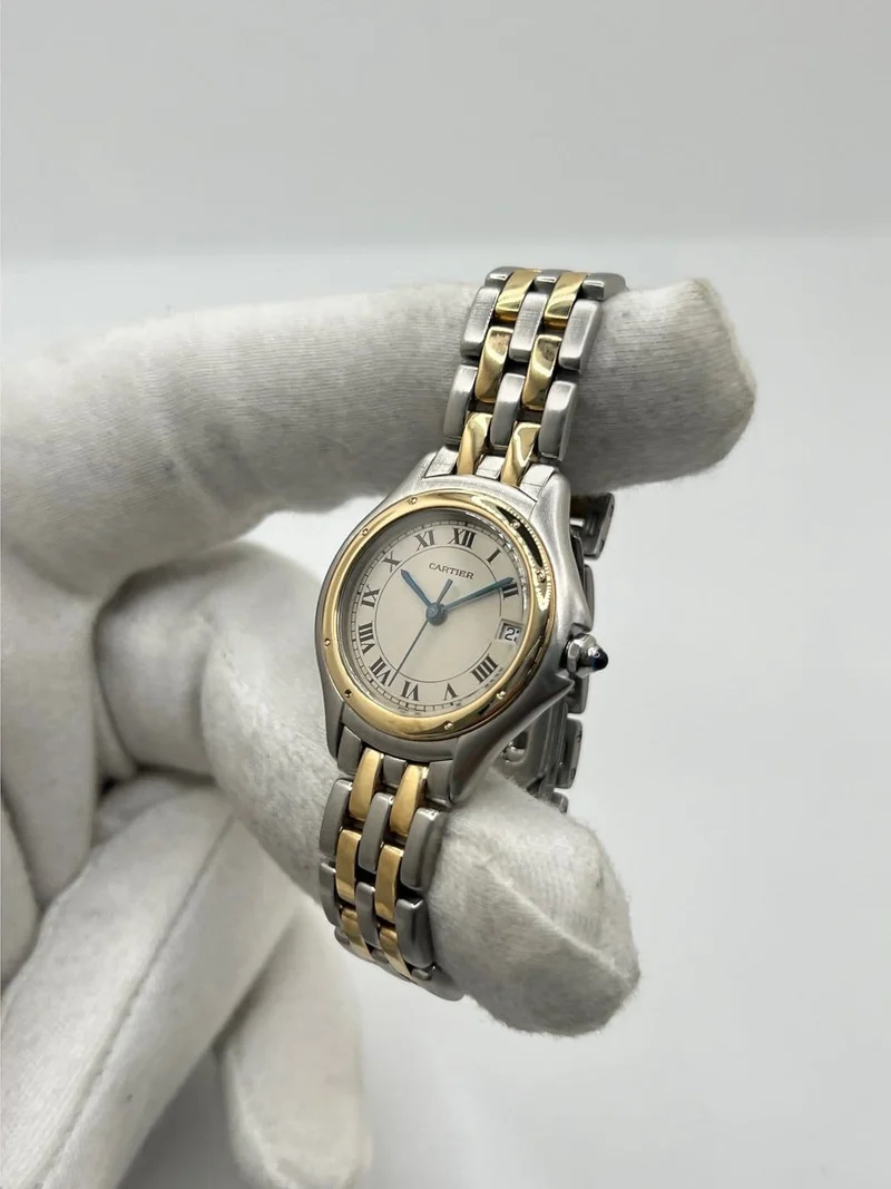 Cartier Panthère Round - Gold and steel watch