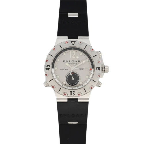 Bulgari Diagono Scuba GMT - 38 mm automatic steel watch
