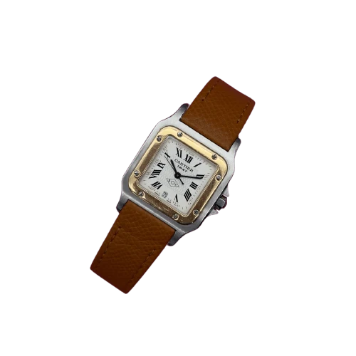 Cartier Santos Galbée “Anniversary” - Quartz watch ref. 1566