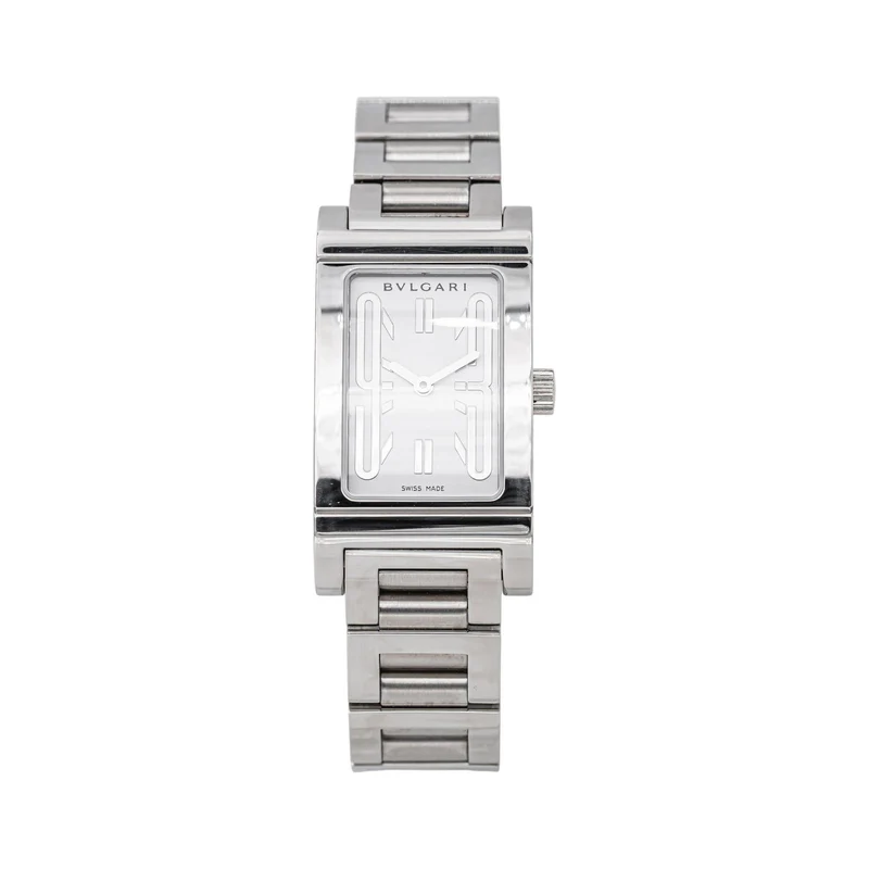Bulgari Rettangolo - Steel watch