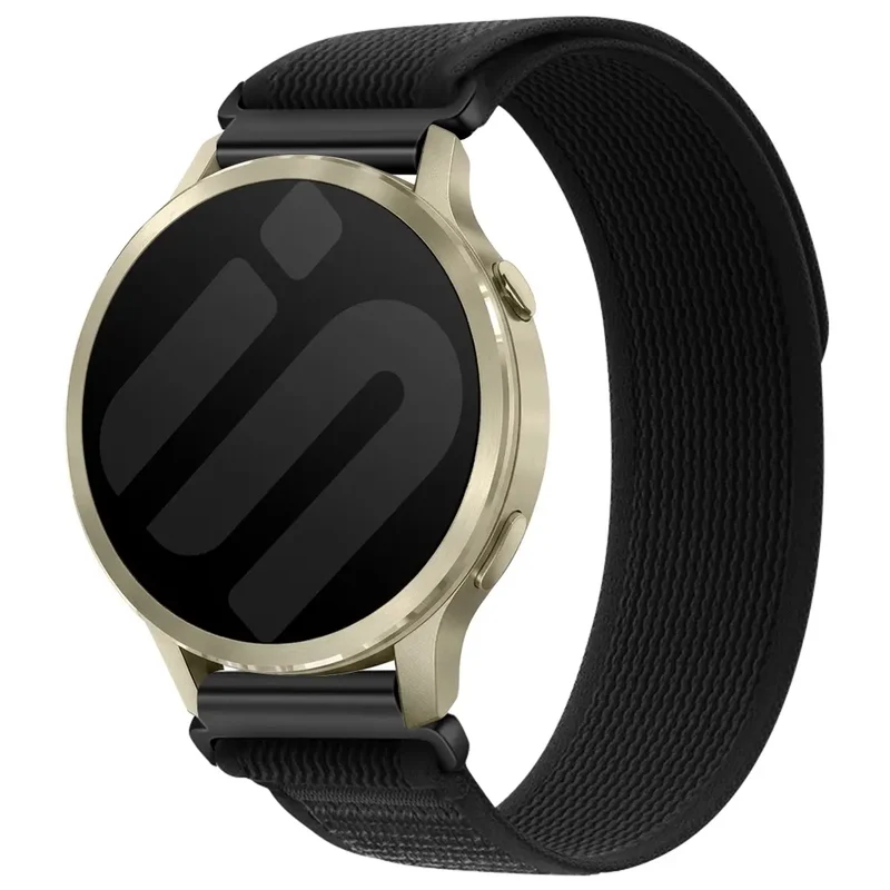 Correa nylon trail Garmin Venu 4 - 45mm (negro)
