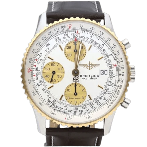 Breitling Old Navitimer II - Yellow gold and steel watch