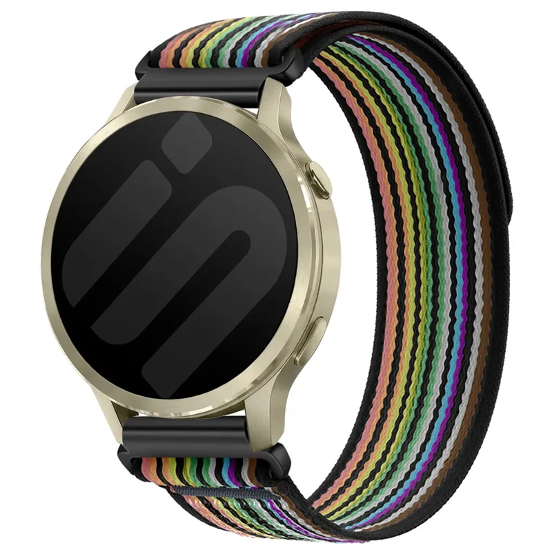 Correa nylon trail Garmin Approach S44 (negro colorido)