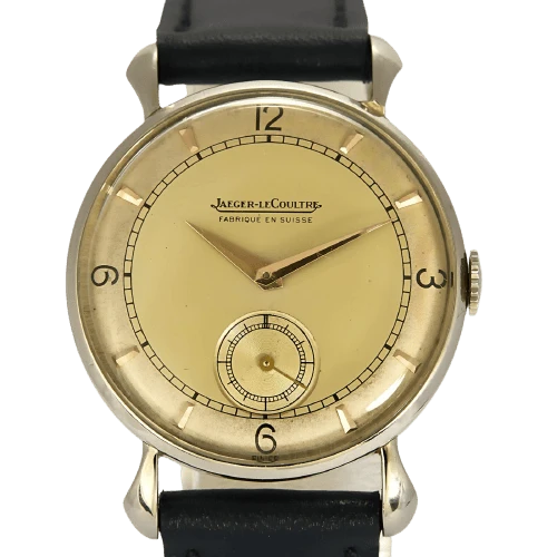 Jaeger-LeCoultre - Steel watch, two-tone dial