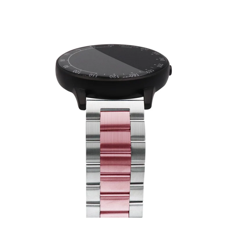 Correa acero Zenwatch Venice Pro 2 (plata/rosa)