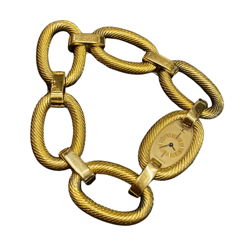 Jaeger-LeCoultre - Vintage watch in 18-carat yellow gold