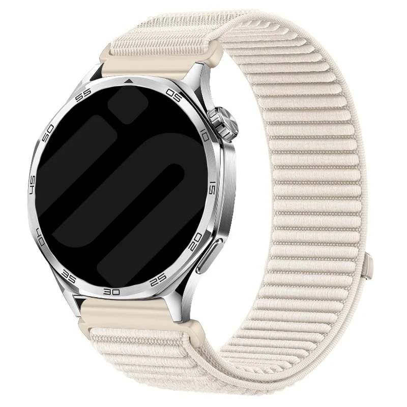 Correa nylon ondulada Zenwatch Venice Pro (blanco estrella)