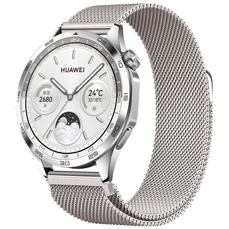 Correa milanesa Zenwatch Venice Pro (blanco estrella)