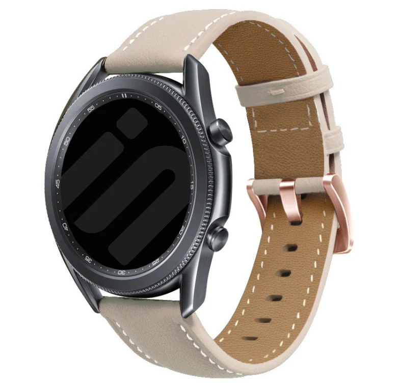 Correa cuero auténtica Zenwatch Venice Pro 2 (beige)