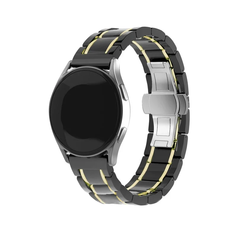 Correa cerámica (eslabón) Zenwatch Venice Pro (negro/dorado)
