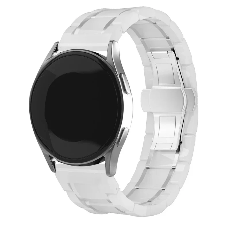 Correa cerámica (eslabón) Huawei Watch GT 7 - 41mm (blanco/plata)