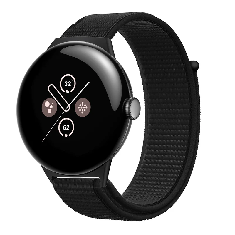 Correa nylon Google Pixel Watch 5 - 45mm (negro)