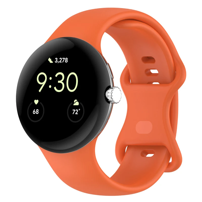 Correa silicona clásico Google Pixel Watch 5 - 45mm (naranja)