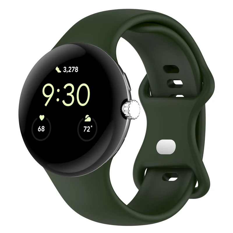 Correa silicona clásico Google Pixel Watch 5 - 45mm (verde)