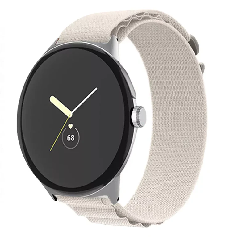 Correa Alpine nylon Google Pixel Watch 5 - 41mm (blanco estrella)