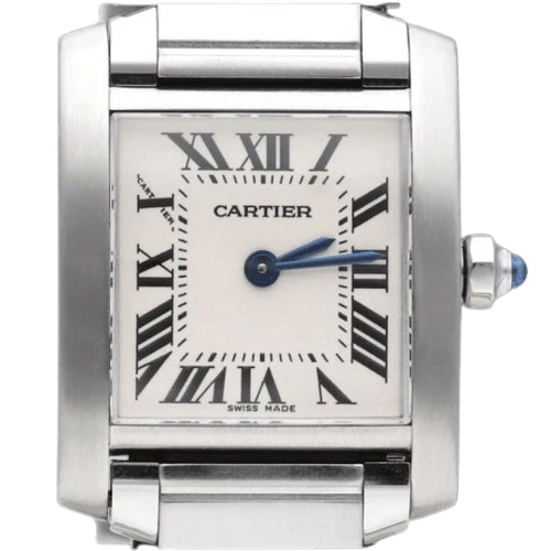 Cartier Tank Française - Steel watch