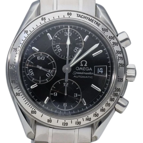 Omega Speedmaster - Automatic steel chronograph watch