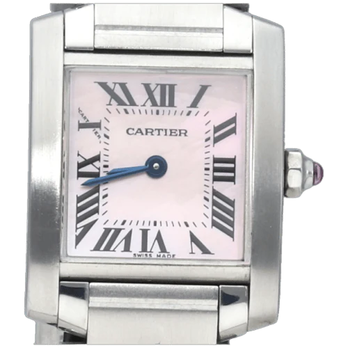 Cartier Tank Française - Steel watch