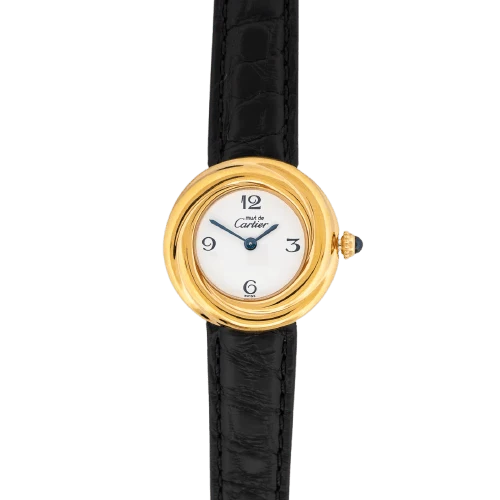 Cartier Must Trinity - 27 mm watch in silver-gilt