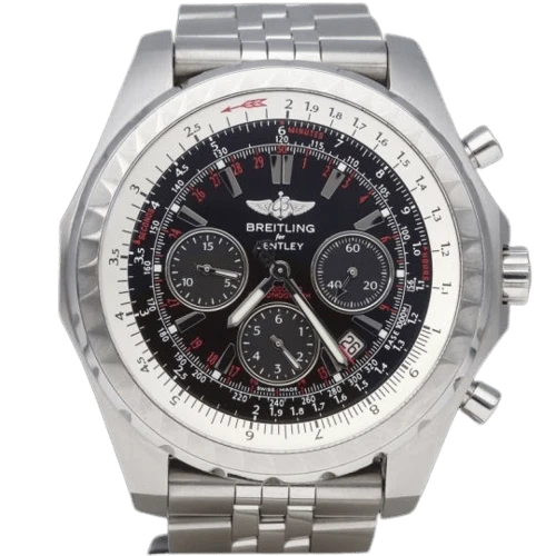 Breitling Bentley Motors T - GMT chronograph watch in steel