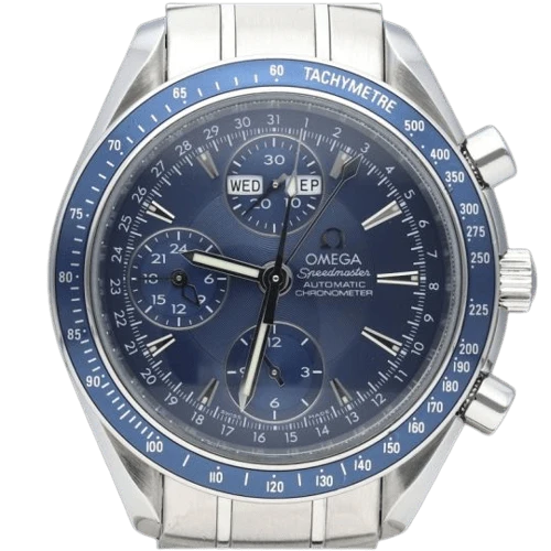 Omega Speedmaster Day-Date - 40 mm steel chronograph watch