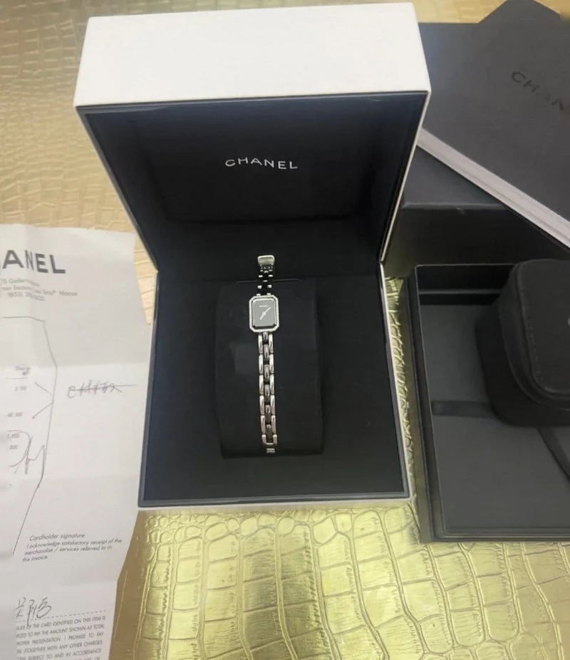 Chanel First - Ceramic and diamond watch
