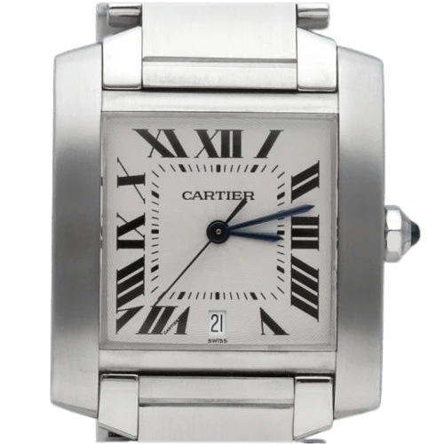 Cartier Tank Française - Steel watch