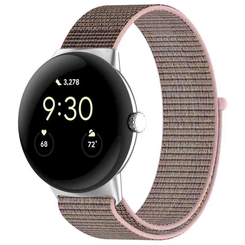 Correa nylon Google Pixel Watch 5 - 41mm (rosa)