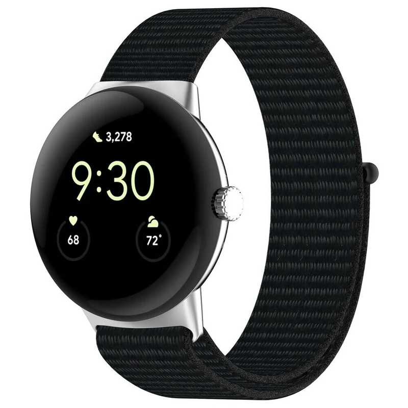 Correa nylon Google Pixel Watch 5 - 41mm (negro)