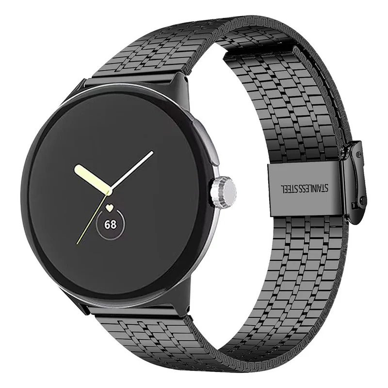 Correa acero fino Google Pixel Watch 5 - 41mm (negro)