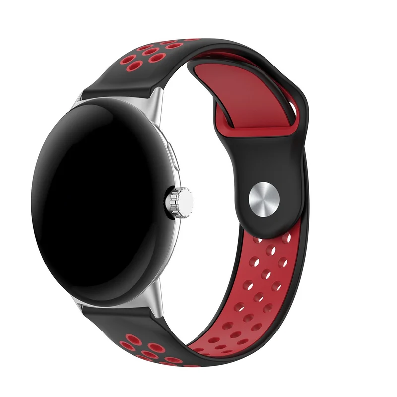 Correa deportiva Google Pixel Watch 5 - 41mm (negro/rojo)