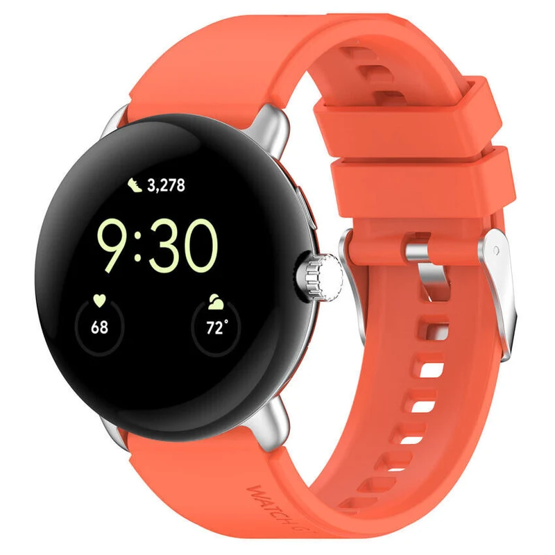 Correa silicona Google Pixel Watch 5 - 41mm (naranja)